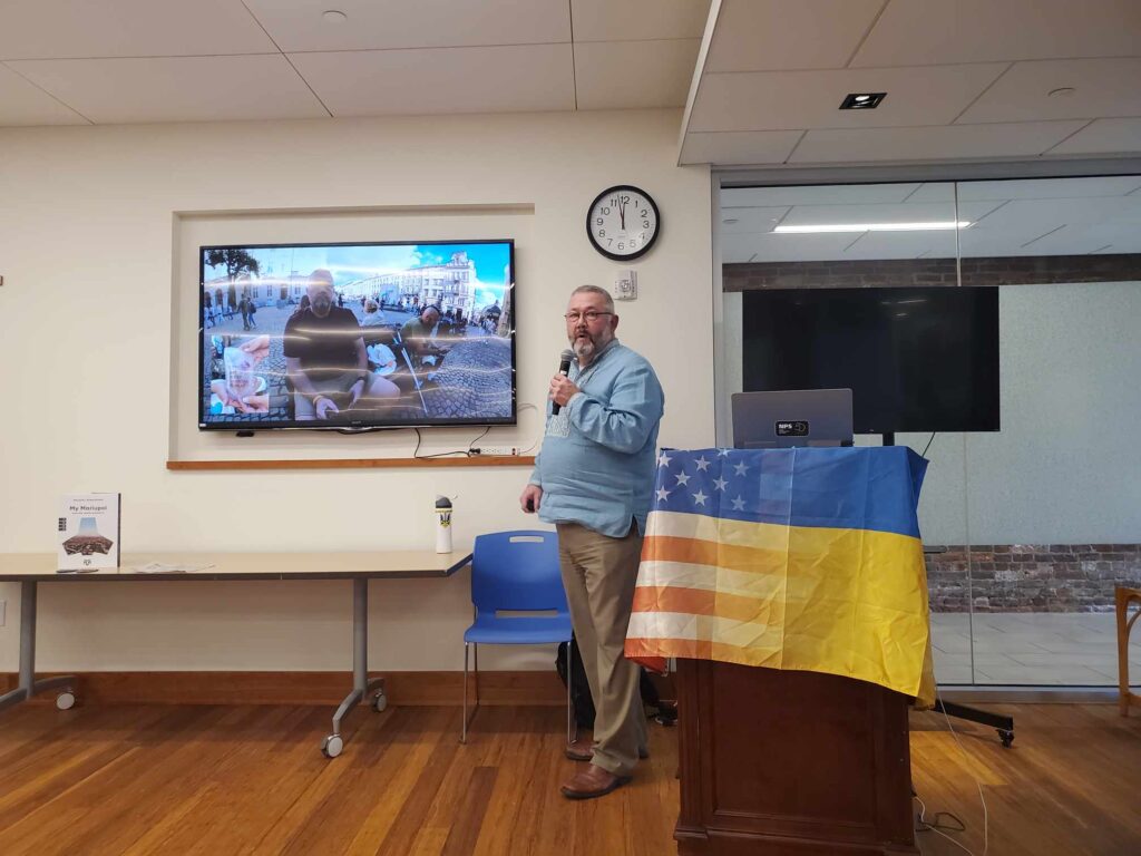 American Volunteer in Ukraine