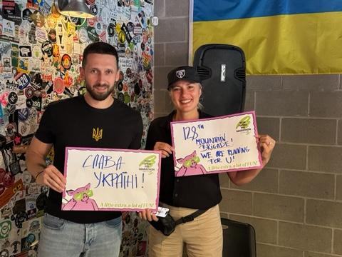 UWA meets Ukrainian runners from Kharkiv