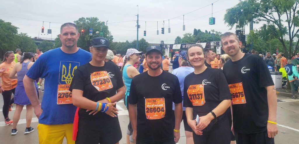 UWU in the Flying Pig Marathon