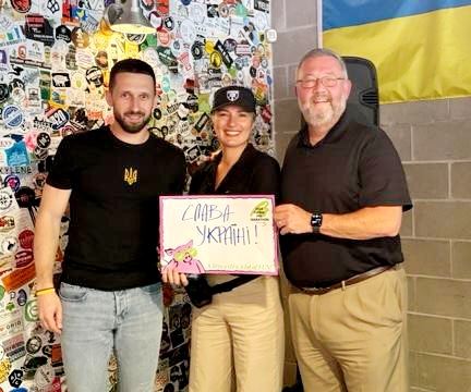 UWA meets Ukrainian runners from Kharkiv