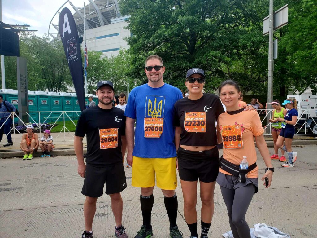 UWU in the Flying Pig Marathon