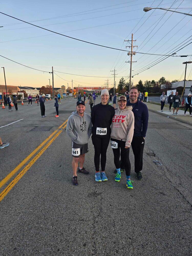 USA with Ukraine at the Hunger 5k Run and Walk