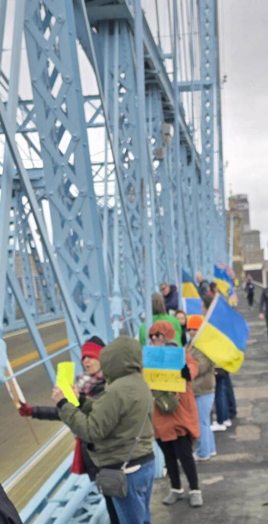 We Stand With Ukraine Rally