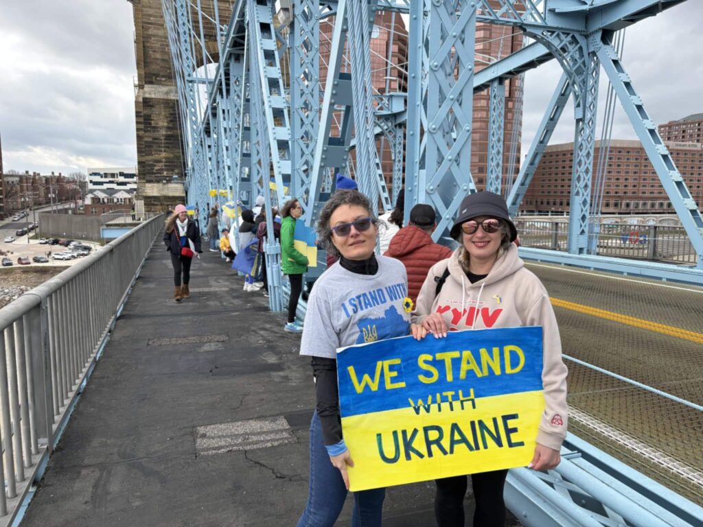We Stand With Ukraine Rally