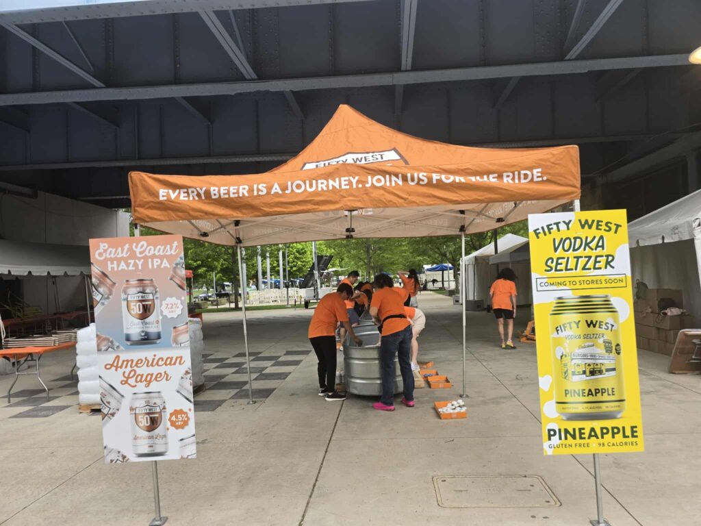Volunteering at Flying Pig Marathon