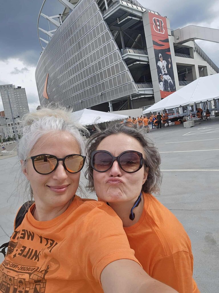 Volunteering at Flying Pig Marathon