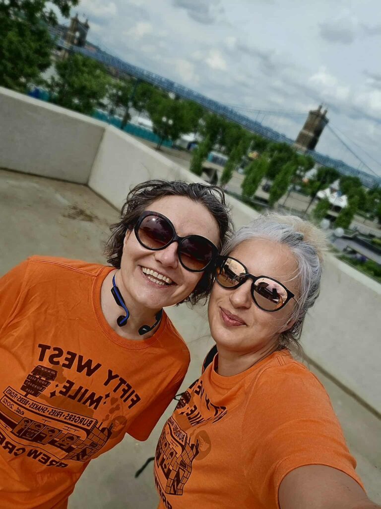 Volunteering at Flying Pig Marathon