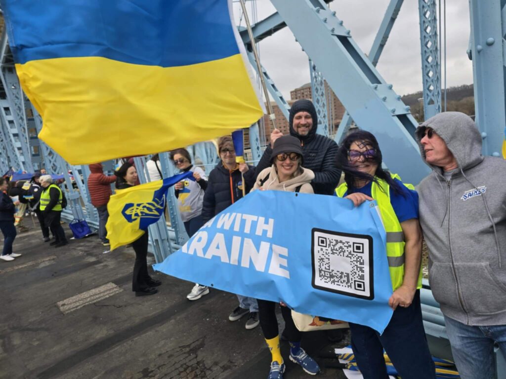 We Stand With Ukraine Rally