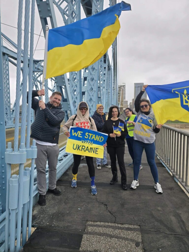 We Stand With Ukraine Rally